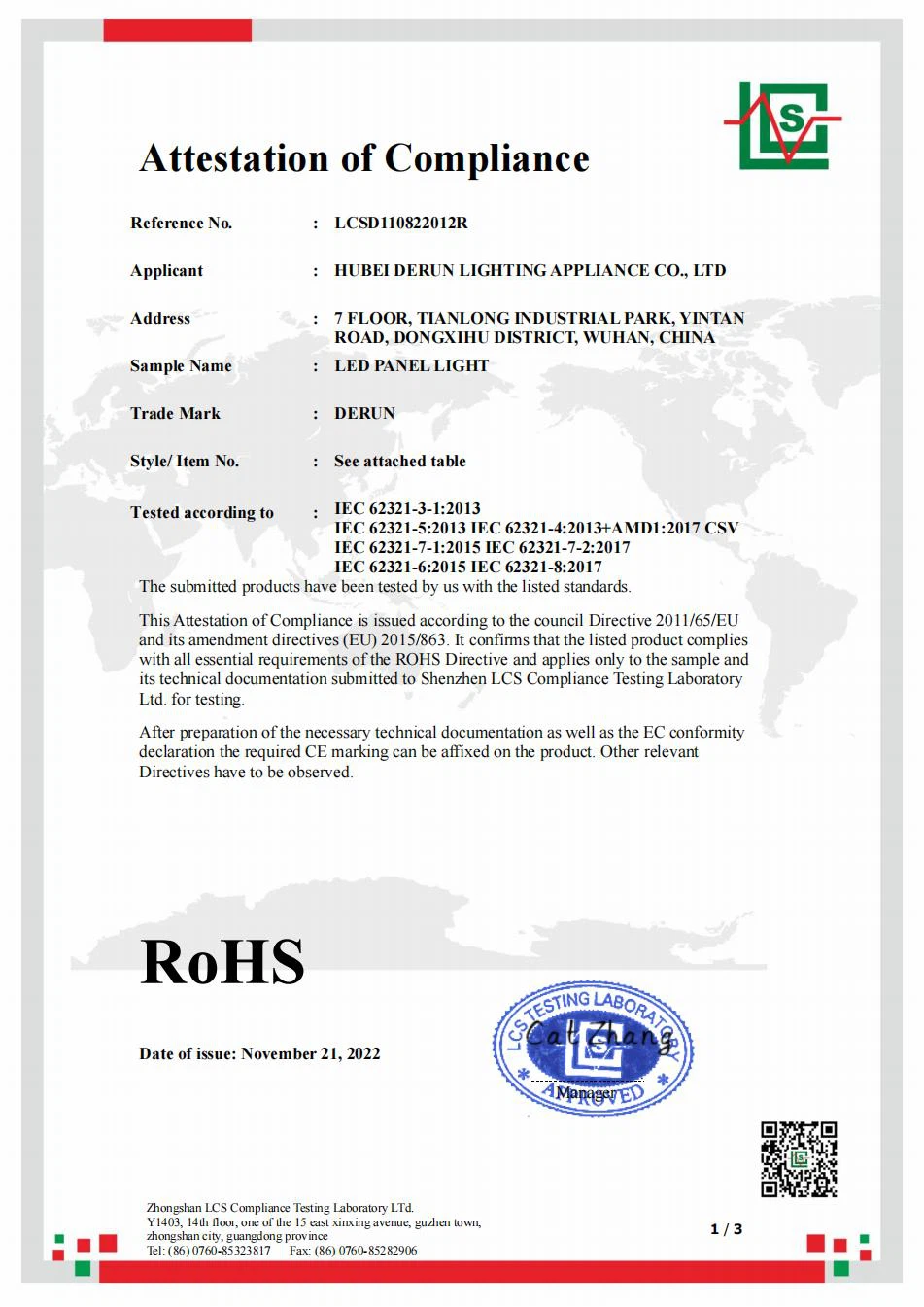 LCSD110822012R-Certificate101 LCSD110822012R-Certificate101